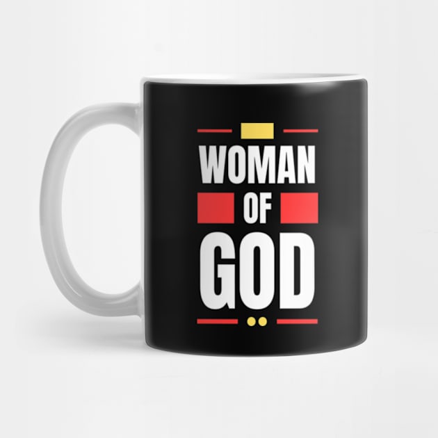 Woman Of God | Christian Typography by All Things Gospel